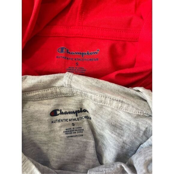 NWT Champion 5 piece boys hoodie & long sleeve bundle Size 5 - Picture 6 of 7